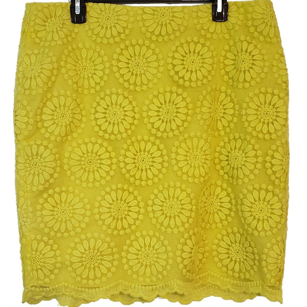 BODEN Fabulous NEW Embroidered Skirt